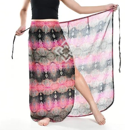 Bohotusk Pink Teardrop Sarong Super Soft 150cm x 110cm