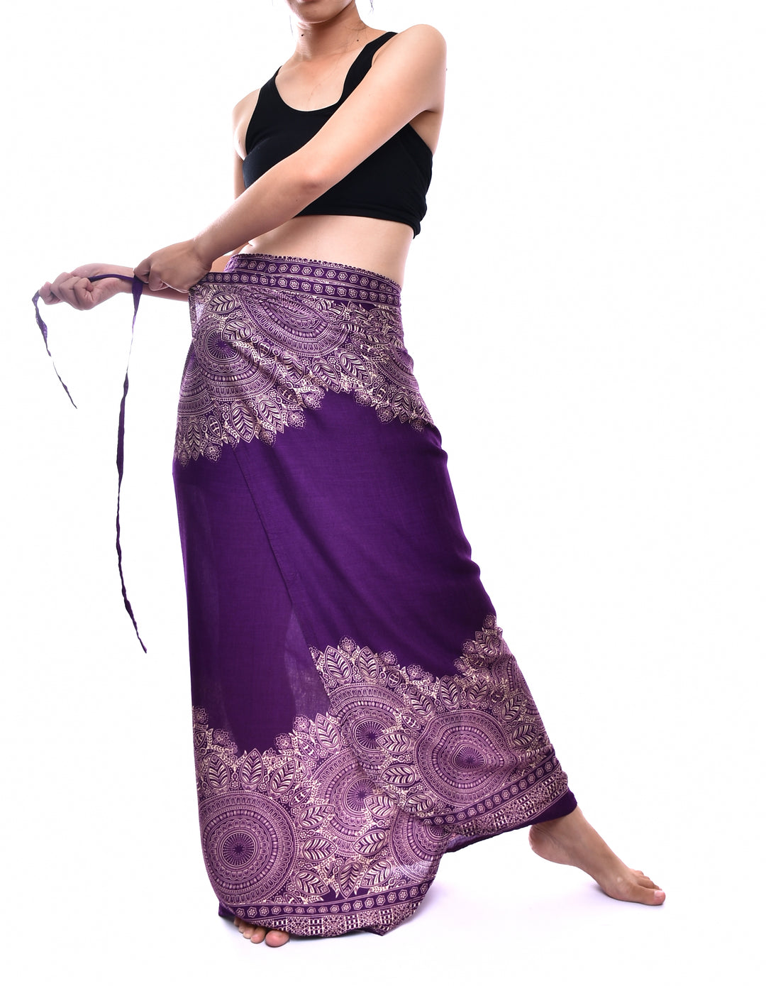 Bohotusk Purple Sun Storm Sarong Super Soft 150cm x 110cm