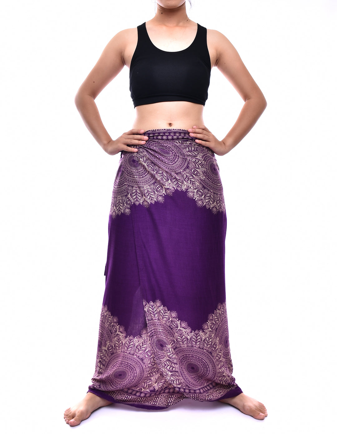 Bohotusk Purple Sun Storm Sarong Super Soft 150cm x 110cm