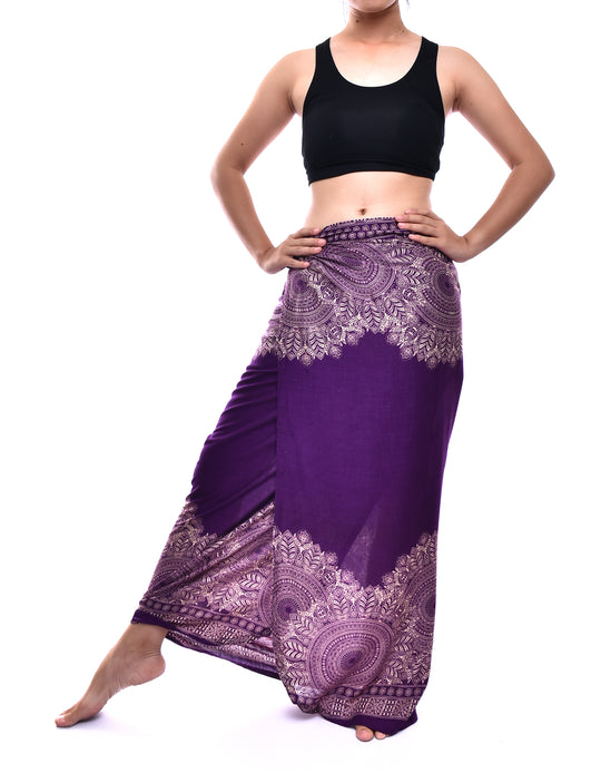 Bohotusk Purple Sun Storm Sarong Super Soft 150cm x 110cm